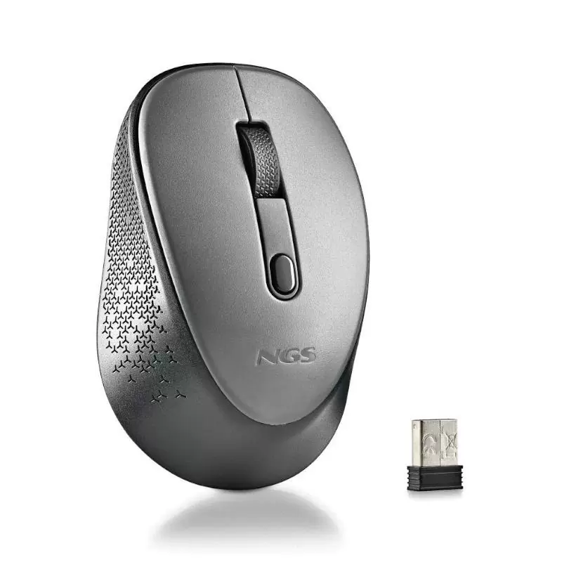 NGS RATON INALAMBRICO 800/1600DPI Gris NGS RATON INALAMBRICO 800/1600DPI Gris