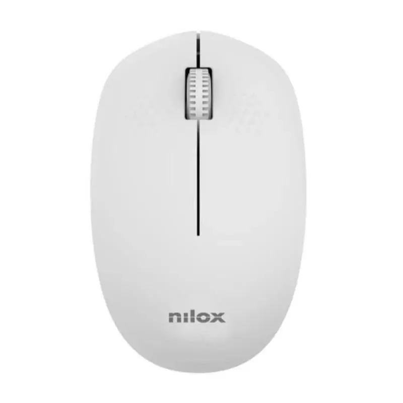 Nilox Ratón Wireless, 1000 DPI, 3 botones, Gris Nilox Ratón Wireless, 1000 DPI, 3 botones, Gris
