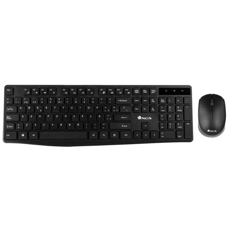 NGS Kit Teclado + Ratón Inalambricos 2,4GHZ / Tecl NGS Kit Teclado + Ratón Inalambricos 2,4GHZ / Tecl