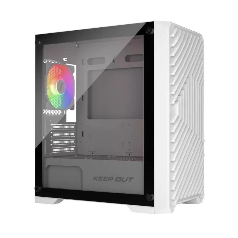 Keep Out Caja M-Atx XC-220W 4FANS Usb3.0 White Keep Out Caja M-Atx XC-220W 4FANS Usb3.0 White