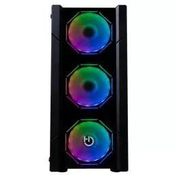 Hiditec Semitorre V30 PRO ARGB CRISTAL TEMPLADO