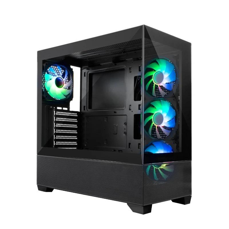 COOLBOX CHASIS ATX GA250 CRISTAL 4XVENT.ARGB COOLBOX CHASIS ATX GA250 CRISTAL 4XVENT.ARGB