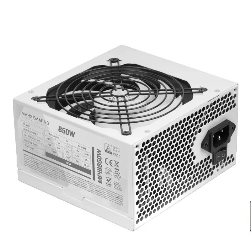 Mars Gaming Fuente MPIII 850W Ultra silent Mars Gaming Fuente MPIII 850W Ultra silent