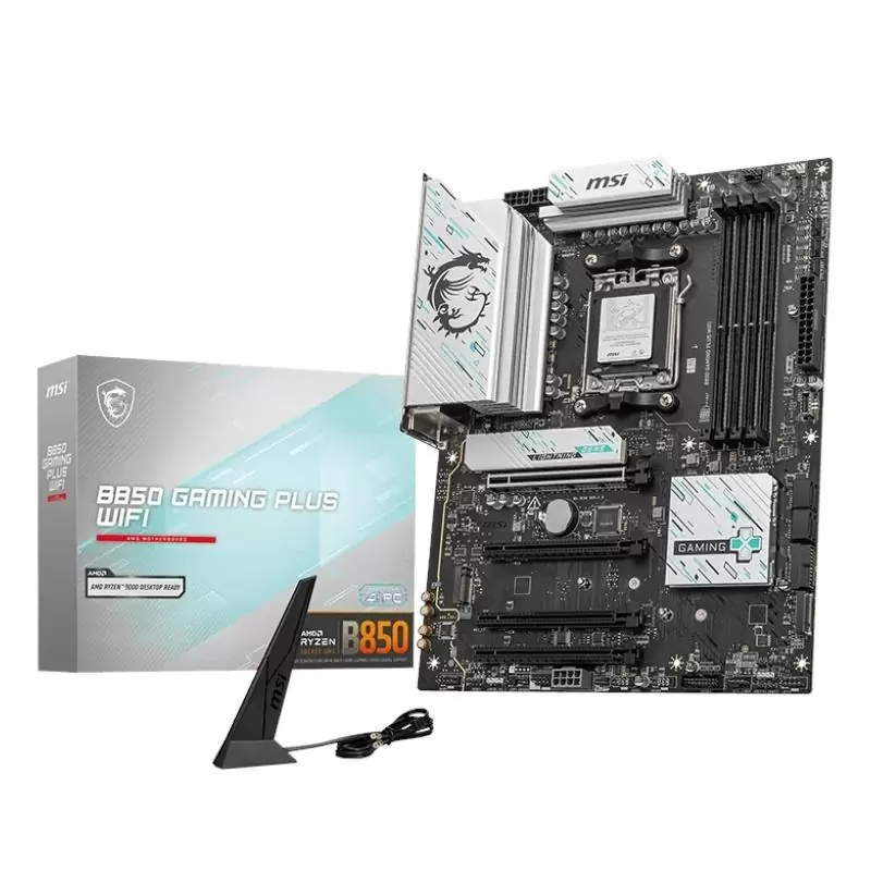 MSI Placa Base B850 GAMING PLUS WIFI DDR5 ATX AM5 MSI Placa Base B850 GAMING PLUS WIFI DDR5 ATX AM5