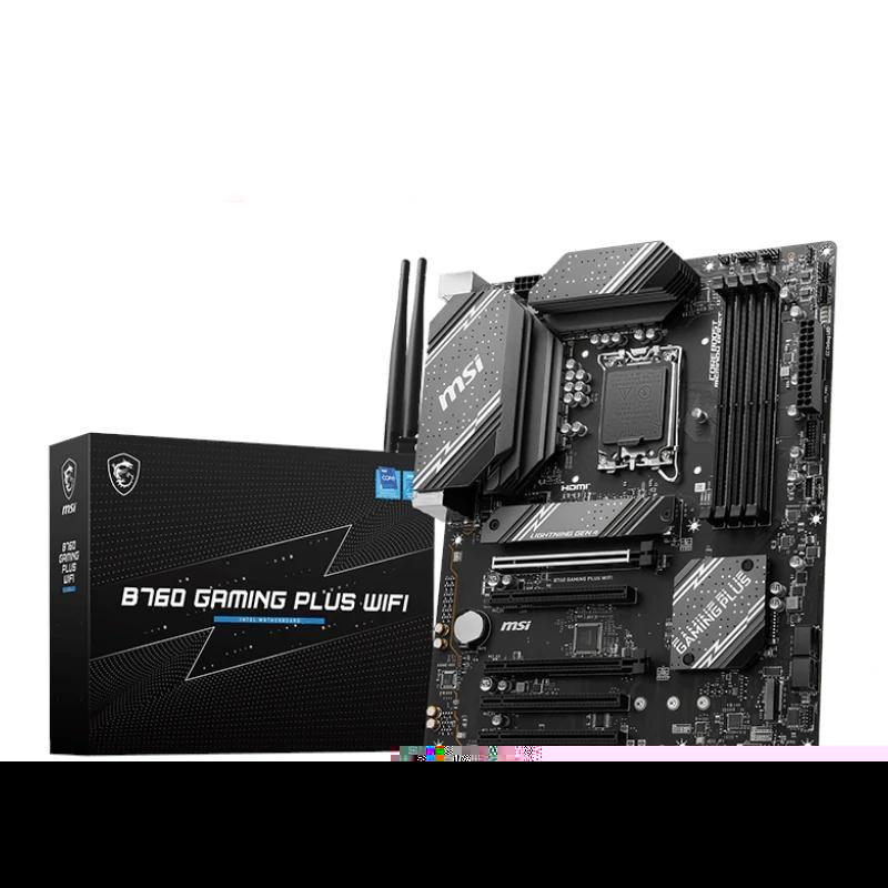 MSI Placa Base B760 GAMING PLUS WIFI DDR5 1700 MSI Placa Base B760 GAMING PLUS WIFI DDR5 1700