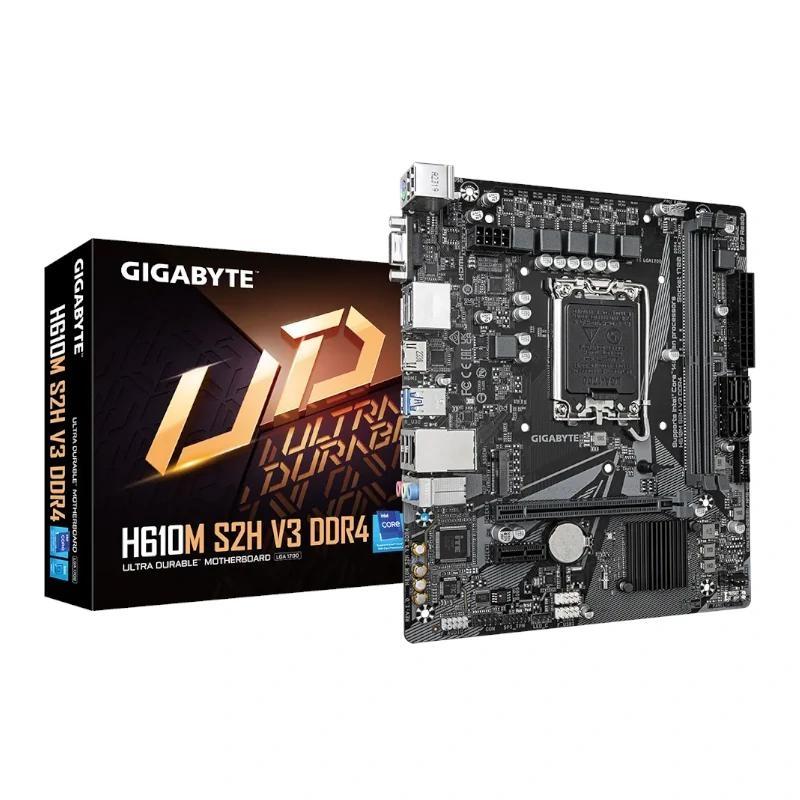 Gigabyte Placa Base H610M S2H V3 DDR4 mATX 1700 Gigabyte Placa Base H610M S2H V3 DDR4 mATX 1700