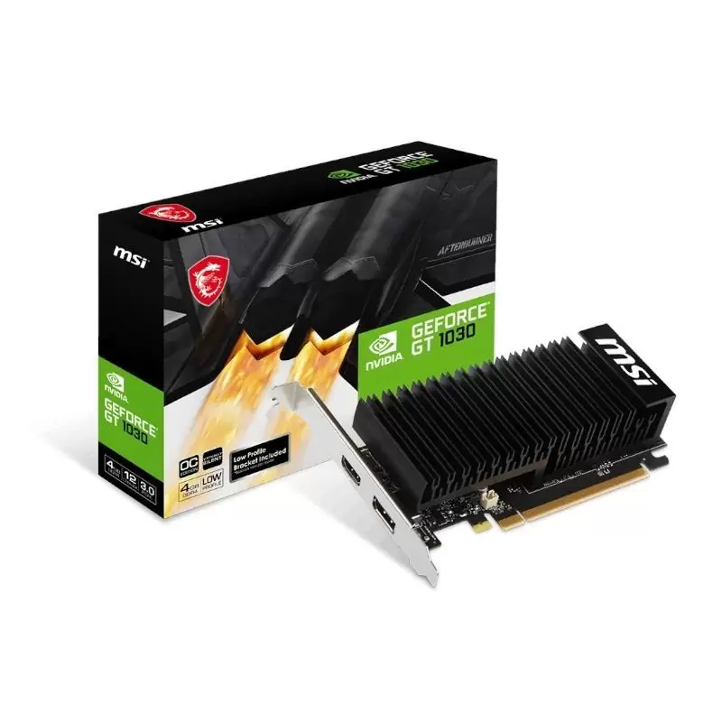 MSI VGA NVIDIA GT 1030 4GHD4 LP OC 4GB DDR4 MSI VGA NVIDIA GT 1030 4GHD4 LP OC 4GB DDR4
