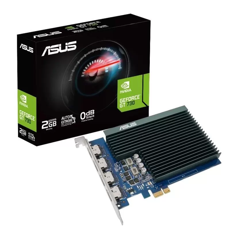 ASUS VGA NVIDIA GT 730 4H SL 2GD5 2GB 4 monitores ASUS VGA NVIDIA GT 730 4H SL 2GD5 2GB 4 monitores