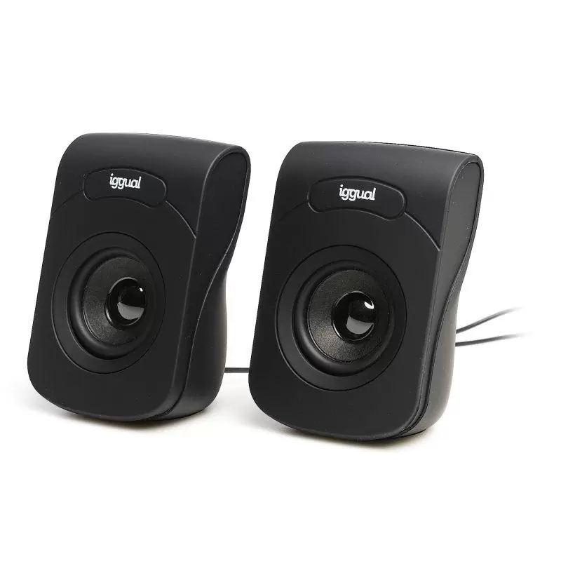 iggual Altavoces 2.0 6W mini-jack + USB iggual Altavoces 2.0 6W mini-jack + USB