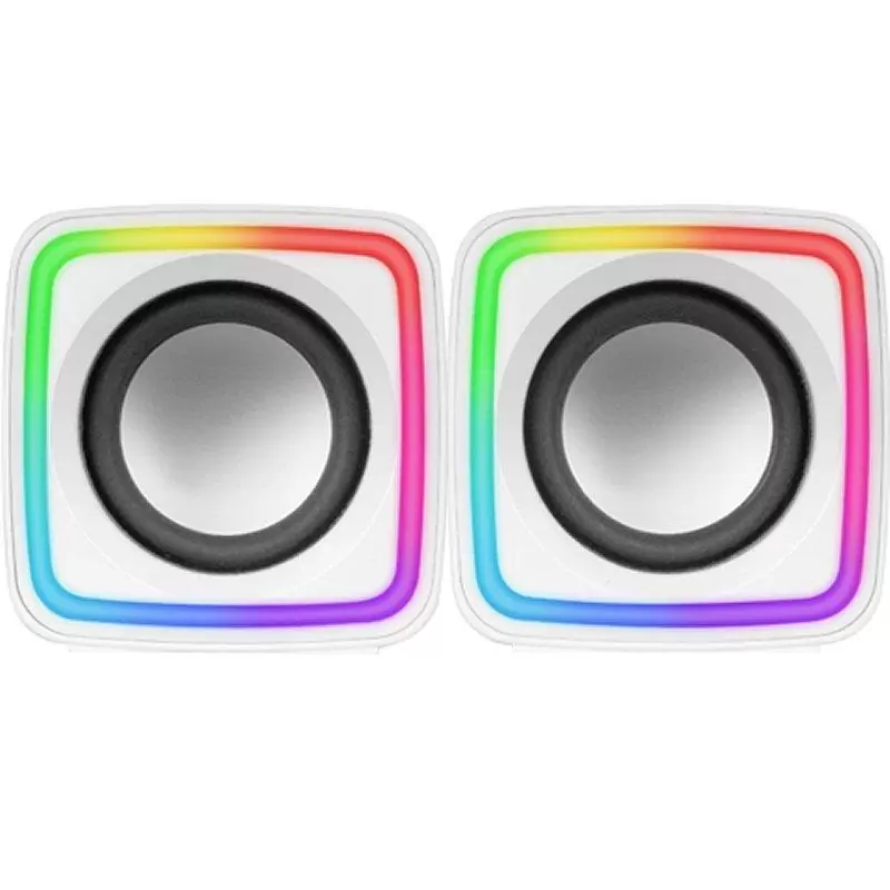 MARS GAMING Altavoces MSCUBE Premium 8W White MARS GAMING Altavoces MSCUBE Premium 8W White