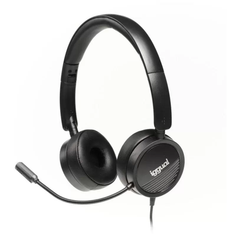 iggual Auriculares con micro Dual Tech USB/3,5 mm iggual Auriculares con micro Dual Tech USB/3,5 mm