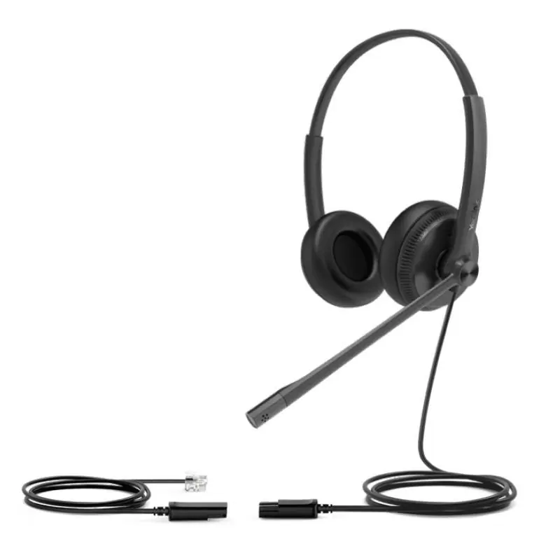 YEALINK YHS34 Lite Dual Auriculares biaurales RJ YEALINK YHS34 Lite Dual Auriculares biaurales RJ