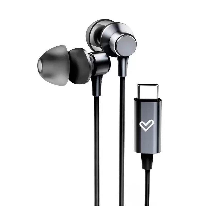 Energy Sistem Auriculares Metallized Type C Black Energy Sistem Auriculares Metallized Type C Black