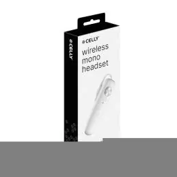 Celly Auricular mono Bluetooth Blanco