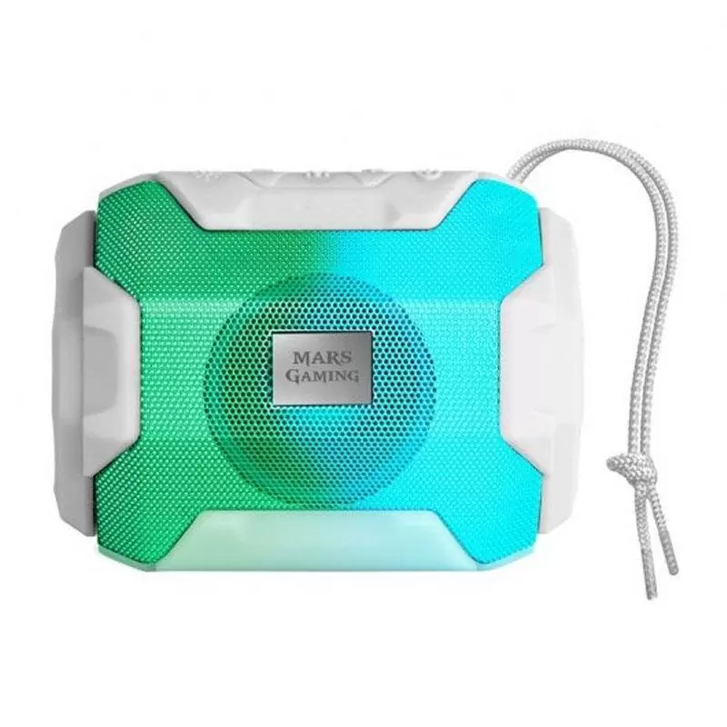 Mars Gaming Altavoz BLUETOOTH RGB MSBAX 10W WHITE Mars Gaming Altavoz BLUETOOTH RGB MSBAX 10W WHITE