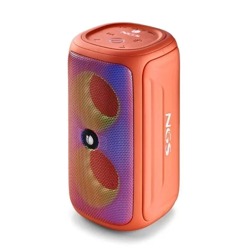 NGS ALTAVOZ PORTATIL BT RGB IPX5 ROLLERBEASTCORAL NGS ALTAVOZ PORTATIL BT RGB IPX5 ROLLERBEASTCORAL