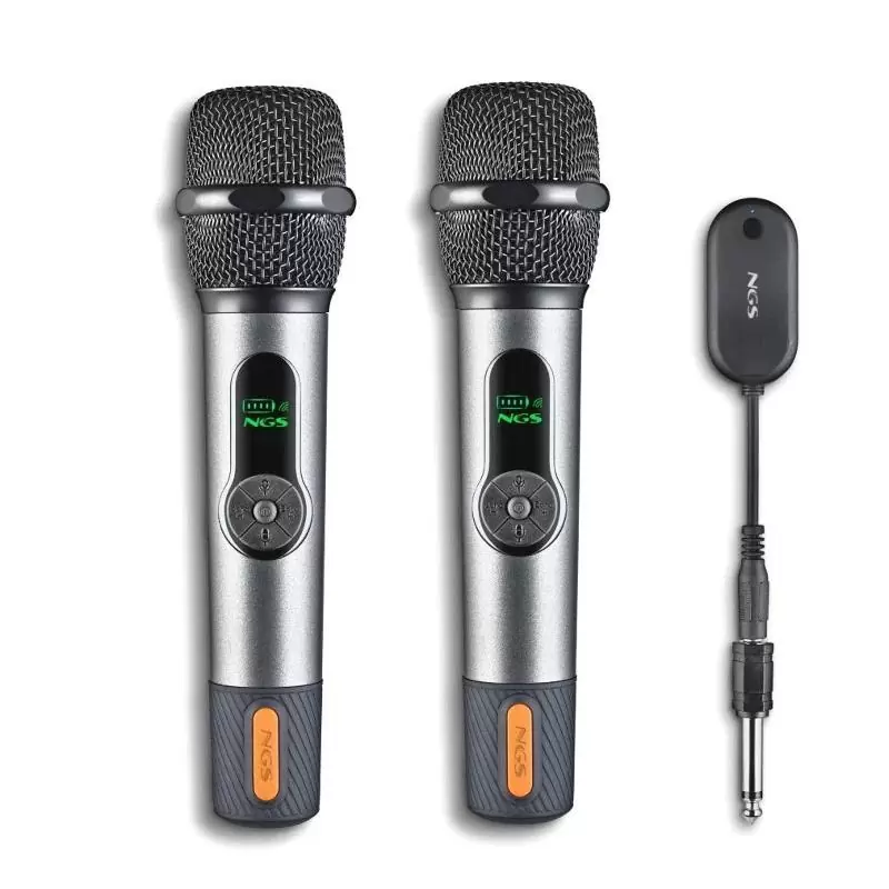 NGS Micrófonos inalámbricos Vocales Pack 2 NGS Micrófonos inalámbricos Vocales Pack 2