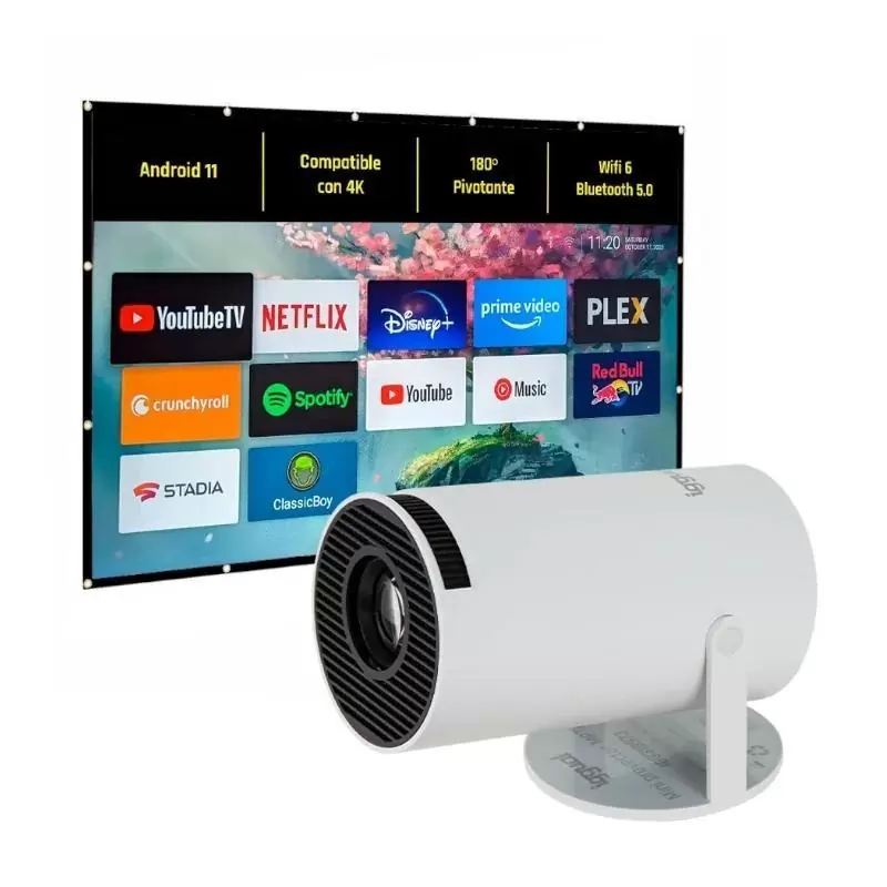 iggual Pack mini proyector + pantalla 120" plegabl iggual Pack mini proyector + pantalla 120" plegabl