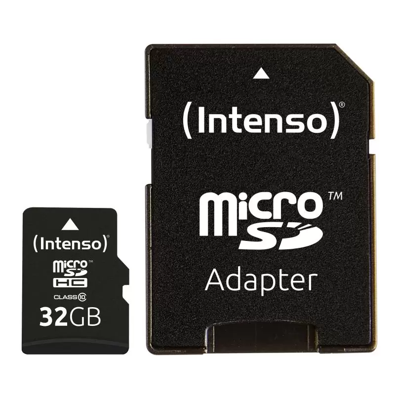 Intenso 3413480 Micro SD clase 10 32GB c/adapt Intenso 3413480 Micro SD clase 10 32GB c/adapt
