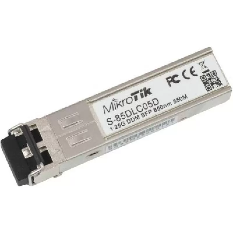 MikroTik S-85DLC05D Modulo SFP Multi Modo 550m MikroTik S-85DLC05D Modulo SFP Multi Modo 550m