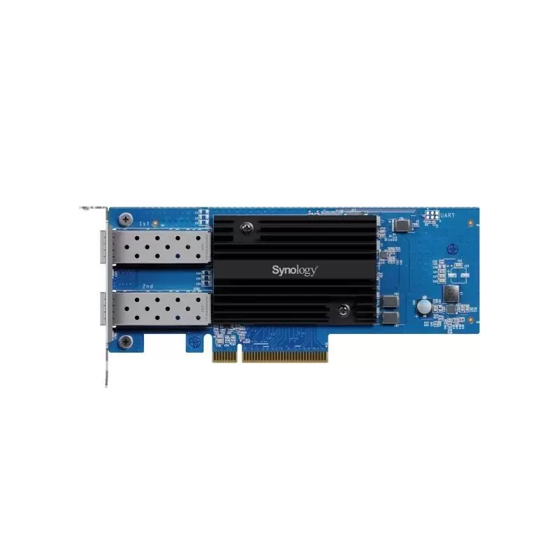 Synology E25G30-F2 Adaptador 25GbE SFP28 PCIe LP Synology E25G30-F2 Adaptador 25GbE SFP28 PCIe LP