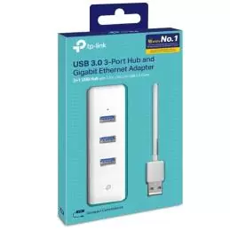 TP-Link UE330 Adaptador 3xUSB 3.0 1xGbE
