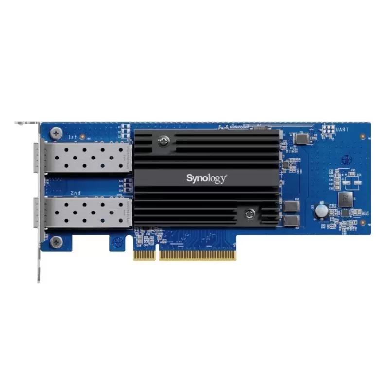 Synology E10G30-F2 Adaptador 2x10GbE SFP+ PCIe Synology E10G30-F2 Adaptador 2x10GbE SFP+ PCIe