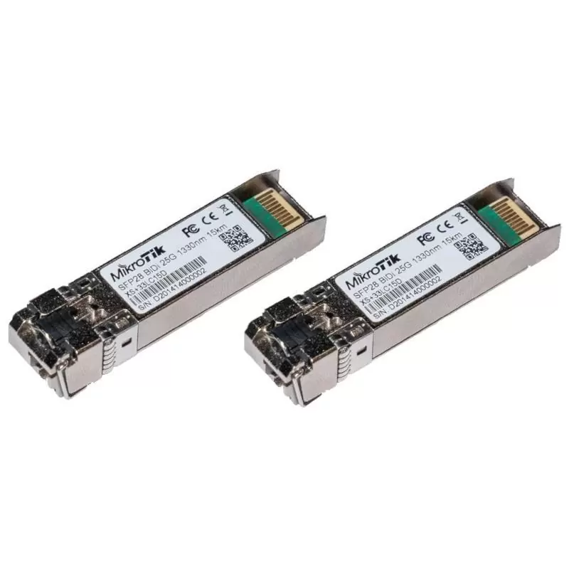 MikroTik XS+2733LC15D Modulo 1.25/10/25Gb 15Km MikroTik XS+2733LC15D Modulo 1.25/10/25Gb 15Km
