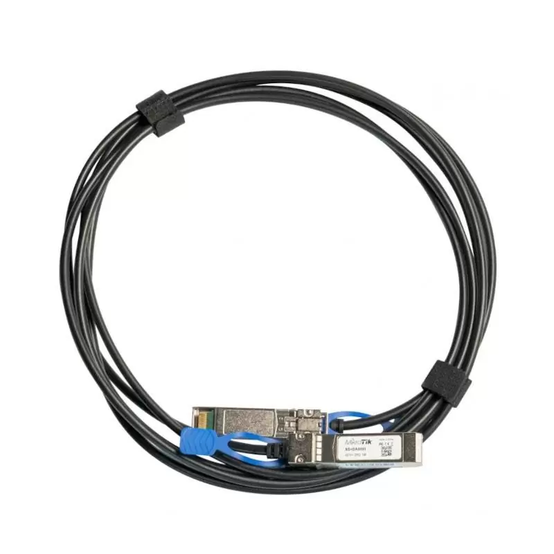 MikroTik XS+DA0001 Cable 1/10/25Gb Stacking 1M MikroTik XS+DA0001 Cable 1/10/25Gb Stacking 1M