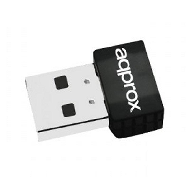 approx APPUSB600NAV2 Tarjeta Red WiFi N600 Nano US approx APPUSB600NAV2 Tarjeta Red WiFi N600 Nano US