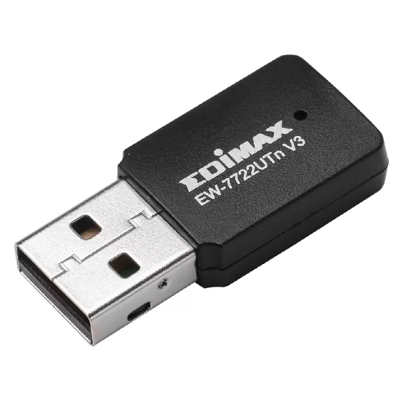 Edimax EW-7722UTN V3 Tarjeta Red WiFi N300 USB Edimax EW-7722UTN V3 Tarjeta Red WiFi N300 USB