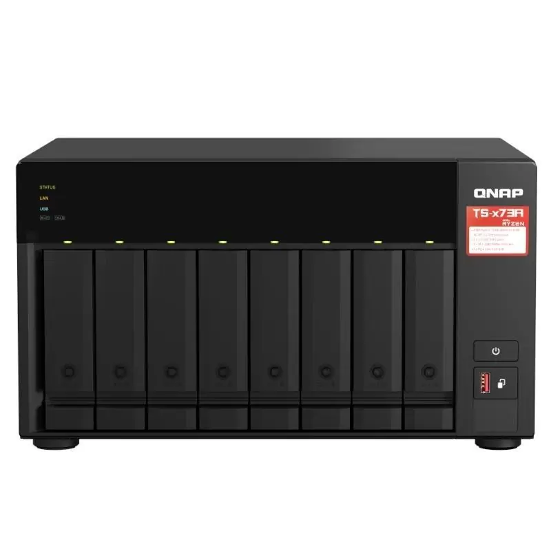 QNAP TS-873A-8G NAS 8XHDD-Bay 2x2.5GbE 4xUSB QNAP TS-873A-8G NAS 8XHDD-Bay 2x2.5GbE 4xUSB