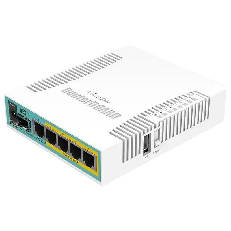 MikroTik RB960PGS hEX PoE Router 5xGB 1xSFP L4 MikroTik RB960PGS hEX PoE Router 5xGB 1xSFP L4