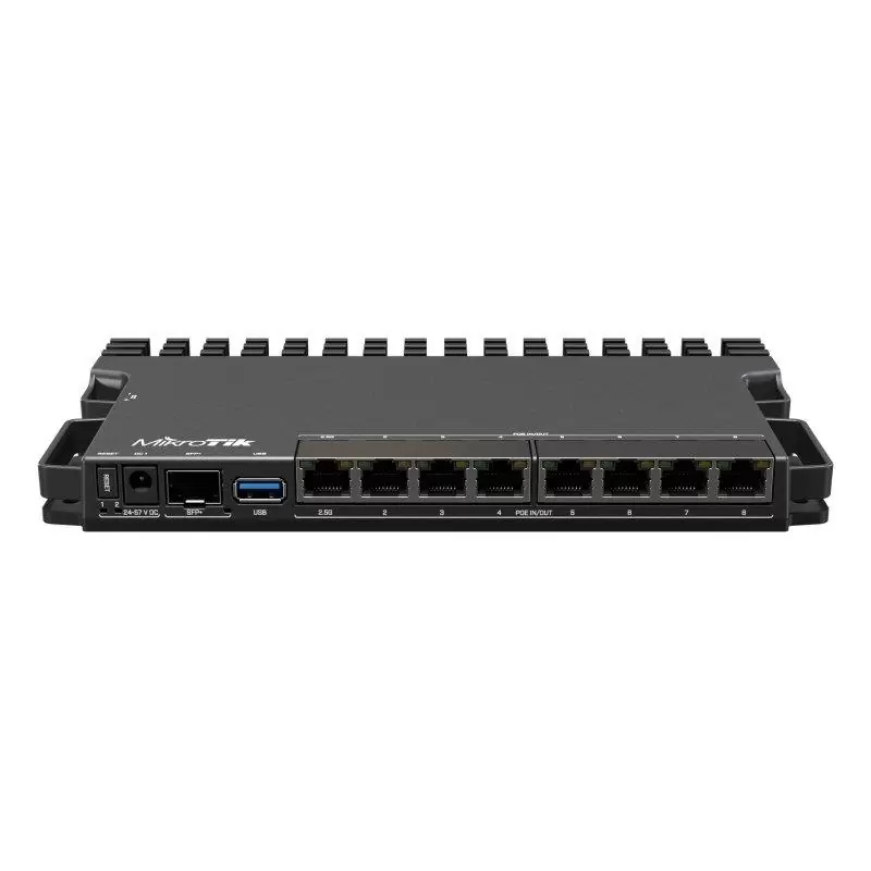 Mikrotik RB5009UPr+S+IN Router 7xGbE 1x2.5GbE SFP+ Mikrotik RB5009UPr+S+IN Router 7xGbE 1x2.5GbE SFP+