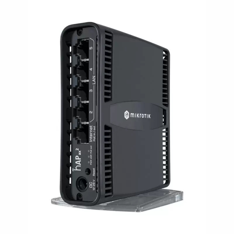 Mikrotik hAP ax2 Router WiFi6 5xGbE (1PoE) Dual Mikrotik hAP ax2 Router WiFi6 5xGbE (1PoE) Dual
