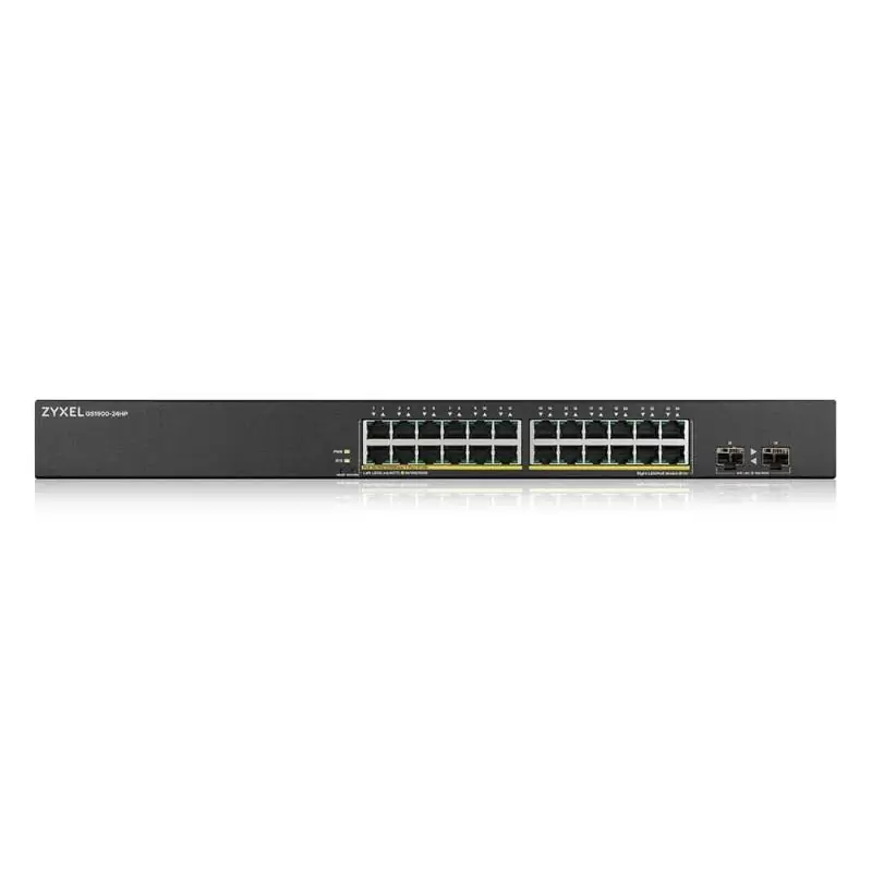 ZyXEL GS1900-24HPv2 Switch L2 24xGbE PoE Rackmount ZyXEL GS1900-24HPv2 Switch L2 24xGbE PoE Rackmount
