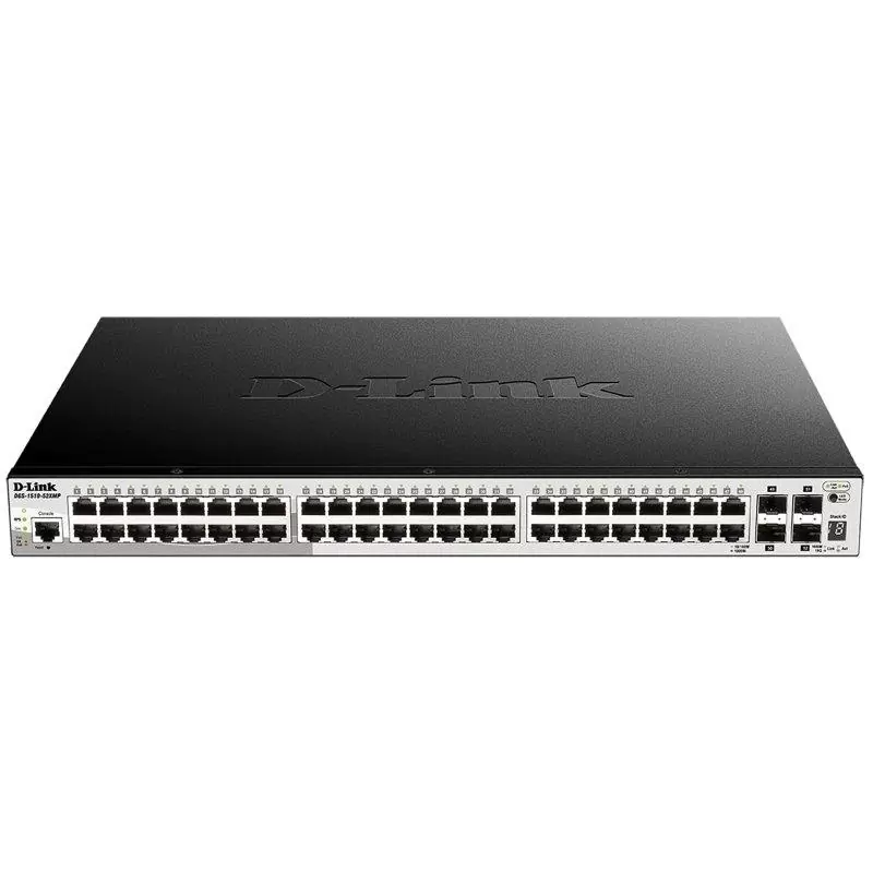D-Link DGS-1510-52XMP/E Switch 52xGb PoE+ 4x10GB D-Link DGS-1510-52XMP/E Switch 52xGb PoE+ 4x10GB