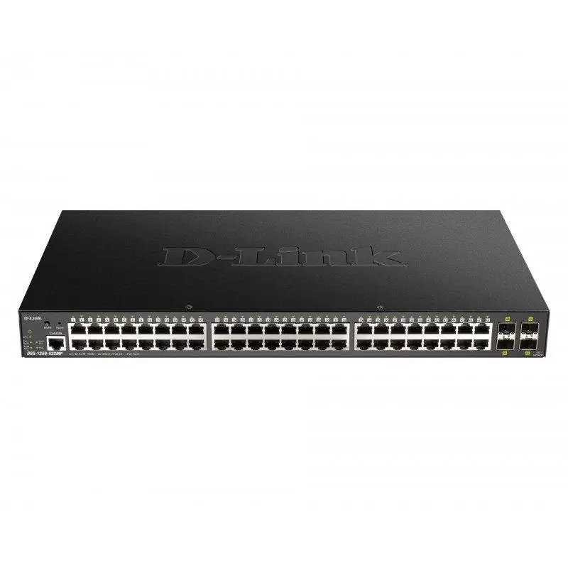 D-Link DGS-1250-52XMP/E Switch 48xG PoE+4x10G SFP+ D-Link DGS-1250-52XMP/E Switch 48xG PoE+4x10G SFP+