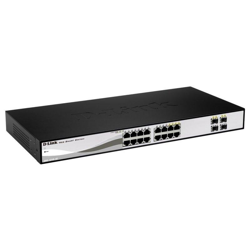 D-Link DGS-1210-16/E Switch 16xGB 4xCombo D-Link DGS-1210-16/E Switch 16xGB 4xCombo