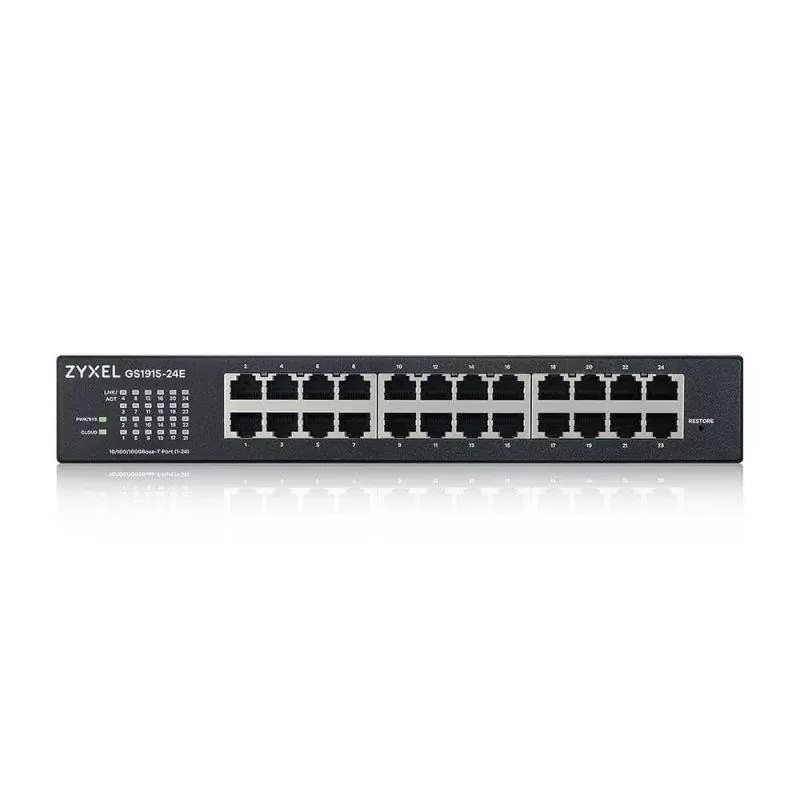 ZyXEL GS1915-24E Switch 24xGbE Nebula Fanless ZyXEL GS1915-24E Switch 24xGbE Nebula Fanless