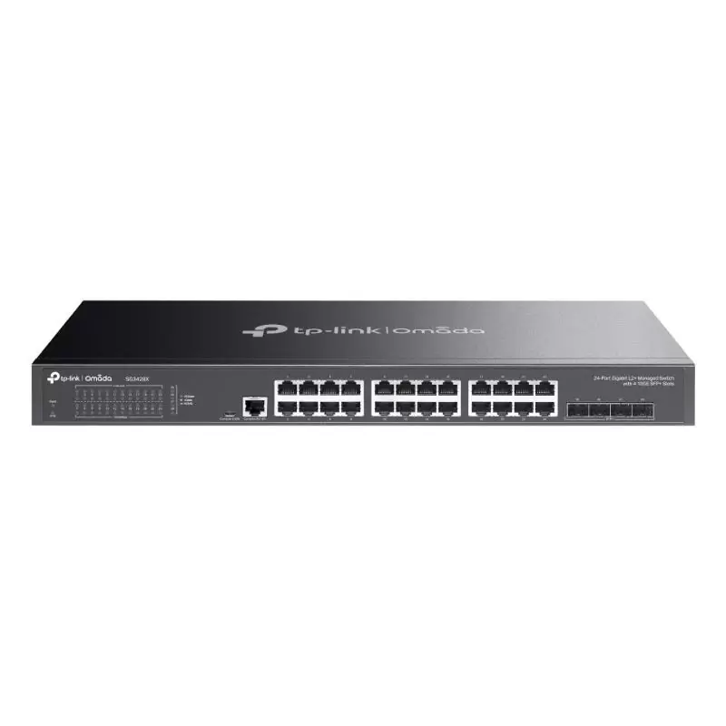 TP-Link SG3428X Switch L2+ 24xG 4x10G SFP+ TP-Link SG3428X Switch L2+ 24xG 4x10G SFP+