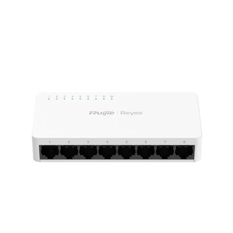 Reyee Unmanaged Switch 8x10/100 RJ45 Plastic Case Reyee Unmanaged Switch 8x10/100 RJ45 Plastic Case