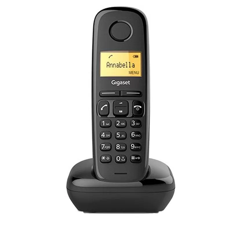 Gigaset A170 Inalámbrico DECT Duo Negro Gigaset A170 Inalámbrico DECT Duo Negro