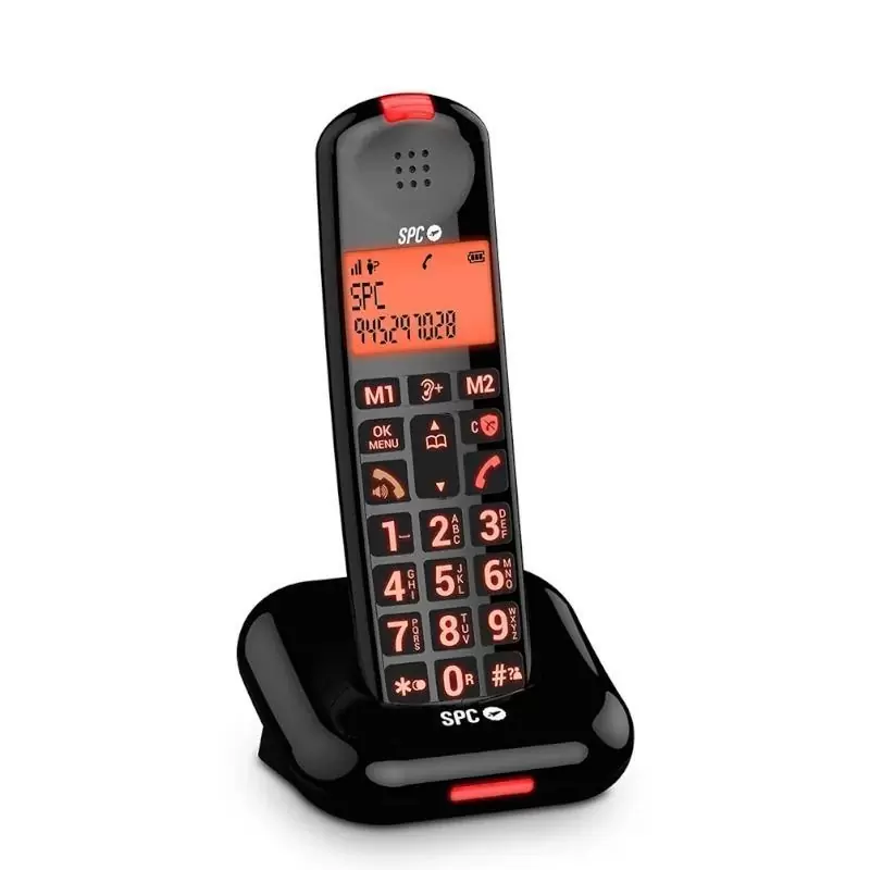SPC 7612N Telefono Inalámbrico COMFORT KAIRO Negro SPC 7612N Telefono Inalámbrico COMFORT KAIRO Negro