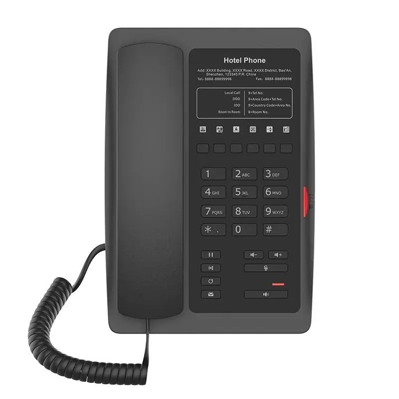 Fanvil H3W-B PoE 2 SIP Lines 6 customized keys Fanvil H3W-B PoE 2 SIP Lines 6 customized keys