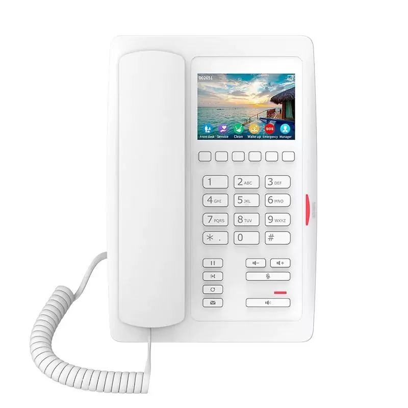 Fanvil H5 Hotel Teléfono IP, con PoE, WiFi 2.4G Bl Fanvil H5 Hotel Teléfono IP, con PoE, WiFi 2.4G Bl