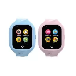Celly Smartwatch Kids 4G 2 Correas Azul y Rosa