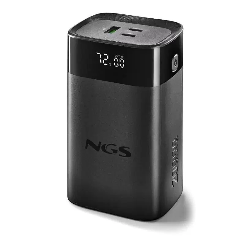 NGS BATERIA EXTERNA PORTATIL CARGA RAPIDA 65W NGS BATERIA EXTERNA PORTATIL CARGA RAPIDA 65W
