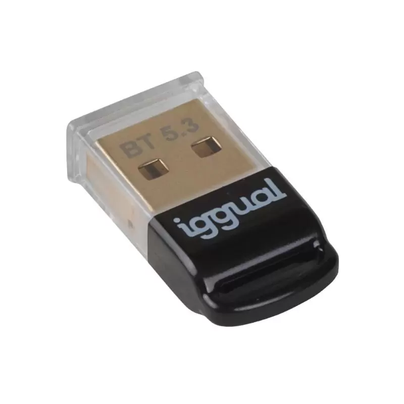 iggual Adaptador USB 2.0 mini Bluetooth 5.3 iggual Adaptador USB 2.0 mini Bluetooth 5.3