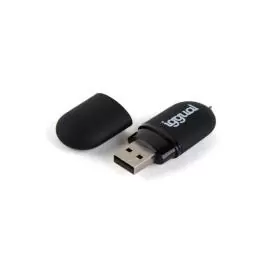 iggual Lápiz USB 2.0 16GB PEN16 negro con tapa